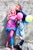 Size: 667x1000 | Tagged: artist needed, safe, artist:prettyfuzzy, derpibooru import, pinkie pie, rainbow dash, human, chaps, cosplay, irl, irl human, photo