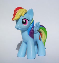 Size: 1631x1745 | Tagged: safe, rainbow dash, pegasus, pony, blue coat, female, figure, mare, multicolored mane, toy