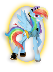 Size: 2200x2953 | Tagged: safe, artist:pentagrin, rainbow dash, pegasus, pony, female, mare, simple background, solo, transparent background