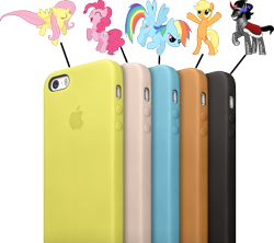 Size: 989x877 | Tagged: safe, derpibooru import, applejack, fluttershy, king sombra, pinkie pie, rainbow dash, earth pony, pegasus, pony, unicorn, apple (company), iphone, iphone 5s, iphone case, logo, simple background, transparent background