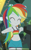 Size: 479x765 | Tagged: safe, derpibooru import, edit, edited screencap, screencap, rainbow dash, equestria girls, 1000 hours in ms paint, belly button, bikini, bikini top, clothes, cropped, dancing, fall formal, midriff, ms paint, shorts, swimsuit