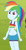 Size: 345x657 | Tagged: safe, derpibooru import, edit, edited screencap, screencap, rainbow dash, equestria girls, legend of everfree, belly button, bikini, bikini top, clothes, cropped, shorts, solo, swimsuit