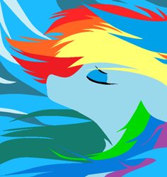Size: 650x690 | Tagged: safe, artist:vansmidt, rainbow dash, pegasus, pony, female, mare, simple background, solo