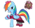 Size: 994x803 | Tagged: safe, artist:thunderfists1988, edit, rainbow dash, pegasus, pony, briar beauty, ever after high, simple background, solo, transparent background