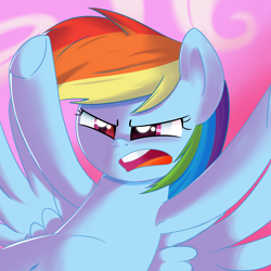 Size: 2000x2000 | Tagged: safe, artist:january3rd, rainbow dash, pegasus, pony, armpits, belly button, solo