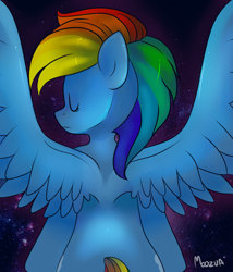 Size: 1296x1514 | Tagged: safe, artist:php17, rainbow dash, pegasus, pony, female, mare, simple background, solo