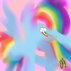 Size: 512x512 | Tagged: safe, artist:dawnshadow187, rainbow dash, pegasus, pony, female, mare, simple background, solo