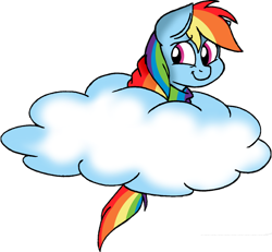 Size: 1660x1534 | Tagged: safe, artist:strangiesleepy, rainbow dash, pegasus, pony, clothes, cloud, cute, dashabetes, scarf, simple background, solo, transparent background