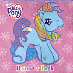 Size: 300x301 | Tagged: safe, rainbow dash, rainbow dash (g3), g3, napkin, official