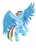 Size: 931x1280 | Tagged: safe, artist:jesuka, rainbow dash, pegasus, pony, eyes closed, pose, simple background, smiling, solo