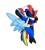 Size: 432x480 | Tagged: safe, artist:kushina13, rainbow dash, pegasus, pony, ninja captor, pixiv, solo