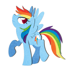 Size: 800x800 | Tagged: safe, artist:night-wolf122, rainbow dash, pegasus, pony, female, mare, simple background, solo, transparent background