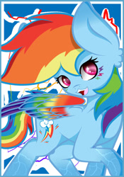 Size: 748x1068 | Tagged: safe, artist:absolitedisaster08, derpibooru import, rainbow dash, pegasus, pony, rainbow power, solo