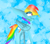 Size: 513x450 | Tagged: safe, artist:lavenderheart, derpibooru import, rainbow dash, pegasus, pony, 1000 hours in ms paint, solo
