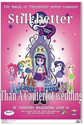 Size: 379x564 | Tagged: safe, derpibooru import, applejack, fluttershy, pinkie pie, rainbow dash, rarity, spike, sunset shimmer, twilight sparkle, dog, troll, a canterlot wedding, equestria girls, drama bait, equestria girls drama, humane five, humane six, it ain't easy being cheesy, op is a cuck, op is trying to start shit, spike the dog, text, wedding blues, why zyrax why