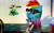 Size: 1280x800 | Tagged: safe, artist:lightbulb, rainbow dash, tank, pegasus, pony, boat, bokeh, clothes, i'm on a boat (the lonely island feat. t-pain), ocean, parody, scarf, sunglasses, the lonely island