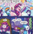 Size: 840x876 | Tagged: safe, artist:tonyfleecs, derpibooru import, idw, pinkie pie, rainbow dash, rarity, spike, twilight sparkle, twilight sparkle (alicorn), alicorn, dragon, earth pony, pegasus, pony, unicorn, from the shadows, spoiler:comic, spoiler:comic51, bed, comic, cropped, dream, female, magic, magic aura, male, mare, official comic, speech bubble, telekinesis, waking up