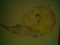 Size: 640x480 | Tagged: safe, artist:rainbowdash-swag, rainbow dash, human, humanized, traditional art