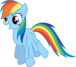 Size: 951x839 | Tagged: safe, artist:dusk2k, derpibooru import, rainbow dash, pegasus, pony, rarity investigates, happy, simple background, smiling, solo, transparent background, vector