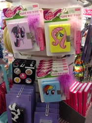 Size: 2448x3264 | Tagged: safe, fluttershy, rainbow dash, twilight sparkle, twilight sparkle (alicorn), alicorn, pegasus, pony, merchandise, my little pony logo, plush mini diary