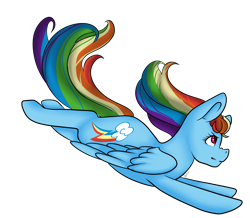 Size: 4933x4292 | Tagged: safe, artist:beashay, derpibooru import, rainbow dash, pegasus, pony, absurd resolution, flying, simple background, solo, transparent background