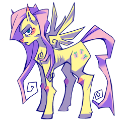 Size: 700x700 | Tagged: safe, artist:maniacal artist, fluttershy, pegasus, pony, angry, female, flutterbitch, mare, simple background, solo, transparent background