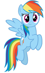 Size: 1187x1920 | Tagged: safe, artist:mlpvectors203, derpibooru import, rainbow dash, pegasus, pony, simple background, solo, transparent background, vector