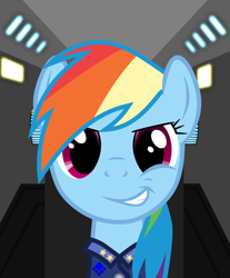 Size: 744x900 | Tagged: safe, artist:magnusarania, part of a set, rainbow dash, pegasus, pony, crossover, solo, supreme commander, uef