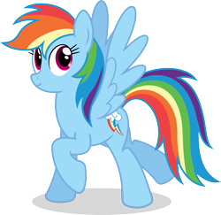 Size: 1779x1726 | Tagged: safe, artist:flashlighthouse, rainbow dash, pegasus, pony, female, mare, simple background, solo, transparent background