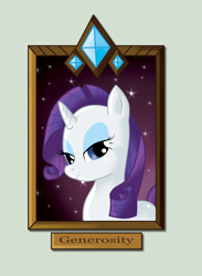 Size: 1104x1509 | Tagged: safe, artist:toongrowner, rarity, pony, unicorn, female, horn, mare, solo, white coat