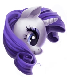 Size: 1280x1466 | Tagged: safe, artist:nattypants, rarity, pony, unicorn, female, horn, mare, solo, white coat