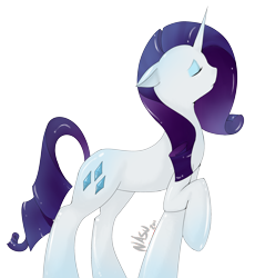 Size: 2300x2500 | Tagged: safe, artist:nasuni, rarity, pony, unicorn, female, high res, mare, simple background, solo, transparent background