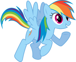 Size: 986x811 | Tagged: safe, artist:dasprid, derpibooru import, rainbow dash, pegasus, pony, the cutie map, .svg available, simple background, smiling, solo, transparent background, vector