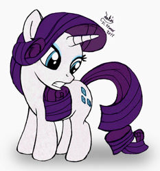 Size: 930x1000 | Tagged: safe, artist:joakaha, rarity, pony, unicorn, female, horn, mare, signature, simple background, solo, white background