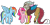 Size: 1024x518 | Tagged: safe, artist:benji-boi, derpibooru import, discord, pinkie pie, rainbow dash, earth pony, pegasus, pony, blushing, discopie, female, male, shipping, simple background, straight, transparent background