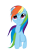 Size: 1571x2045 | Tagged: safe, artist:silversthreads, derpibooru import, rainbow dash, pegasus, pony, female, solo