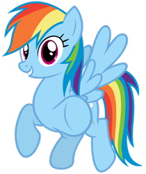 Size: 820x974 | Tagged: safe, artist:mrlolcats17, derpibooru import, rainbow dash, pegasus, pony, .psd available, pointing, simple background, smiling, solo, transparent background, vector