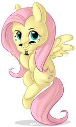 Size: 515x865 | Tagged: safe, artist:php27, artist:ro obsidian solitaire, fluttershy, pegasus, pony, female, mare, wat