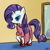 Size: 900x900 | Tagged: safe, artist:speccysy, rarity, pony, unicorn, female, horn, mare, solo, white coat