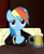 Size: 4020x4880 | Tagged: safe, artist:cheshiretwilight, rainbow dash, pegasus, pony, absurd resolution, cider, dos equis, meme, rainbow dash always dresses in style, solo, the most interesting man in the world