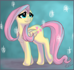 Size: 1503x1429 | Tagged: safe, artist:viperviolist, fluttershy, pegasus, pony, female, mare, shining, solo