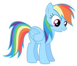 Size: 900x771 | Tagged: safe, artist:anxet, derpibooru import, rainbow dash, pegasus, pony, looking down, simple background, smiling, solo, transparent background, vector