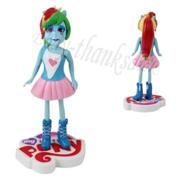 Size: 600x600 | Tagged: safe, rainbow dash, equestria girls, bootleg, doll, toy