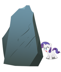 Size: 677x792 | Tagged: safe, artist:danleman14, rarity, pony, unicorn, blank flank, destiny rock, filly, foal