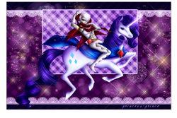 Size: 3000x2000 | Tagged: safe, artist:princess-prince, rarity, pony, unicorn, crossover, fabulosity, fabulous, ghirahim, high res, the legend of zelda