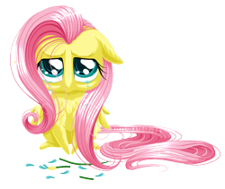 Size: 950x800 | Tagged: safe, artist:kittehkatbar, fluttershy, pegasus, pony, female, mare, simple background, transparent background