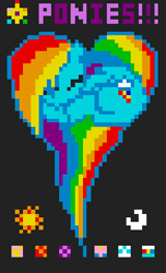 Size: 188x310 | Tagged: safe, derpibooru import, rainbow dash, pegasus, pony, april fools, cutie mark, heart pony, r/place, reddit