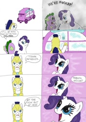 Size: 671x950 | Tagged: safe, artist:vedelsaast, rarity, spike, dragon, pony, unicorn, bong, coolface, marijuana, parody, royal guard, trollface, vulgar, wahaha