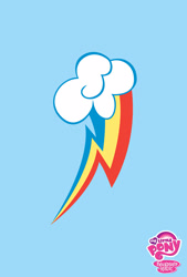 Size: 1080x1600 | Tagged: safe, artist:sploich, rainbow dash, cutie mark, no pony, poster, simple background