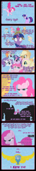 Size: 871x4119 | Tagged: safe, artist:underwoodart, derpibooru import, applejack, fluttershy, pinkie pie, rainbow dash, rarity, twilight sparkle, earth pony, pegasus, pony, unicorn, absurd resolution, ask pink-pony, big crown thingy, comic, element of laughter, jewelry, mane six, pinkamena diane pie, regalia